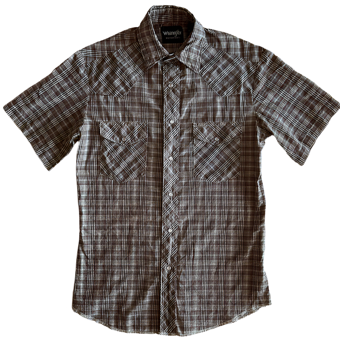 1990s Short Sleeve Western Shirt