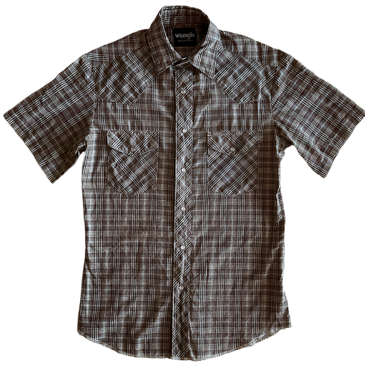 1990s Short Sleeve Western Shirt