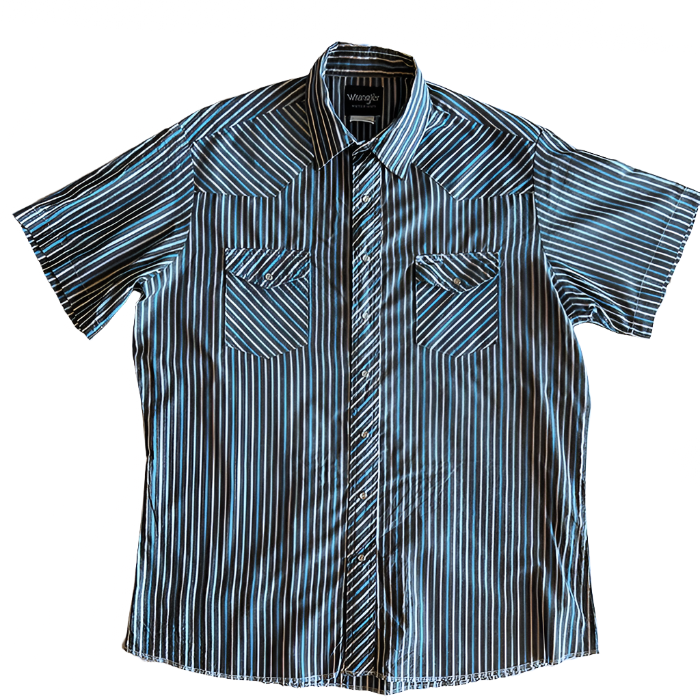 1990s Short Sleeve Western Shirt