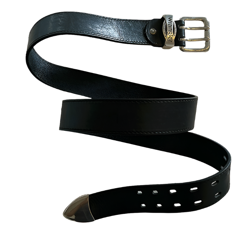 Black Leather Belt