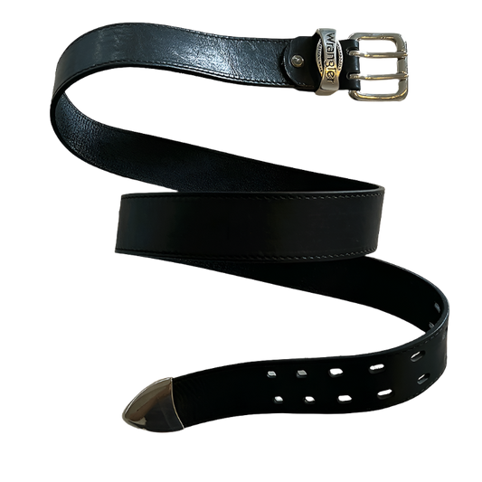 Black Leather Belt