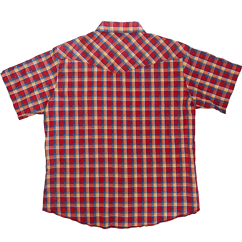 1990s Short Sleeve Western Shirt