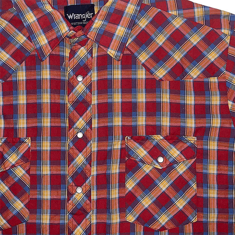 1990s Short Sleeve Western Shirt