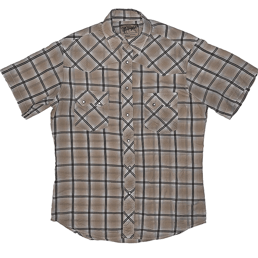 1980s Short Sleeve Western Shirt