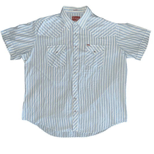 1970s Short Sleeve Western Shirt