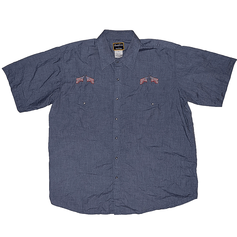 Embroidered Short Sleeve Shirt