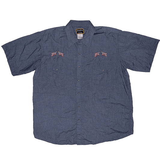 Embroidered Short Sleeve Shirt