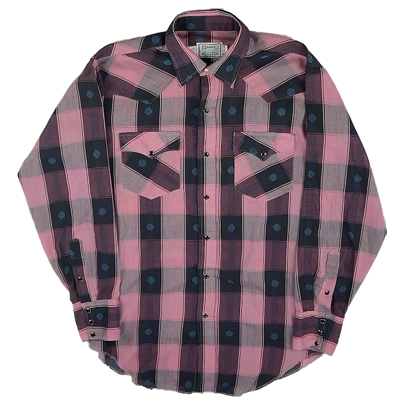 1980s US-Made Western Shirt