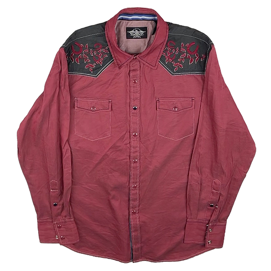 Embroidered Western Shirt