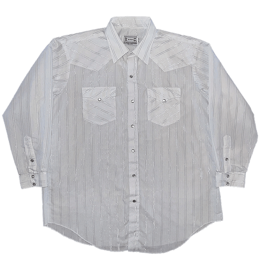 US-Made Glitter Western Shirt