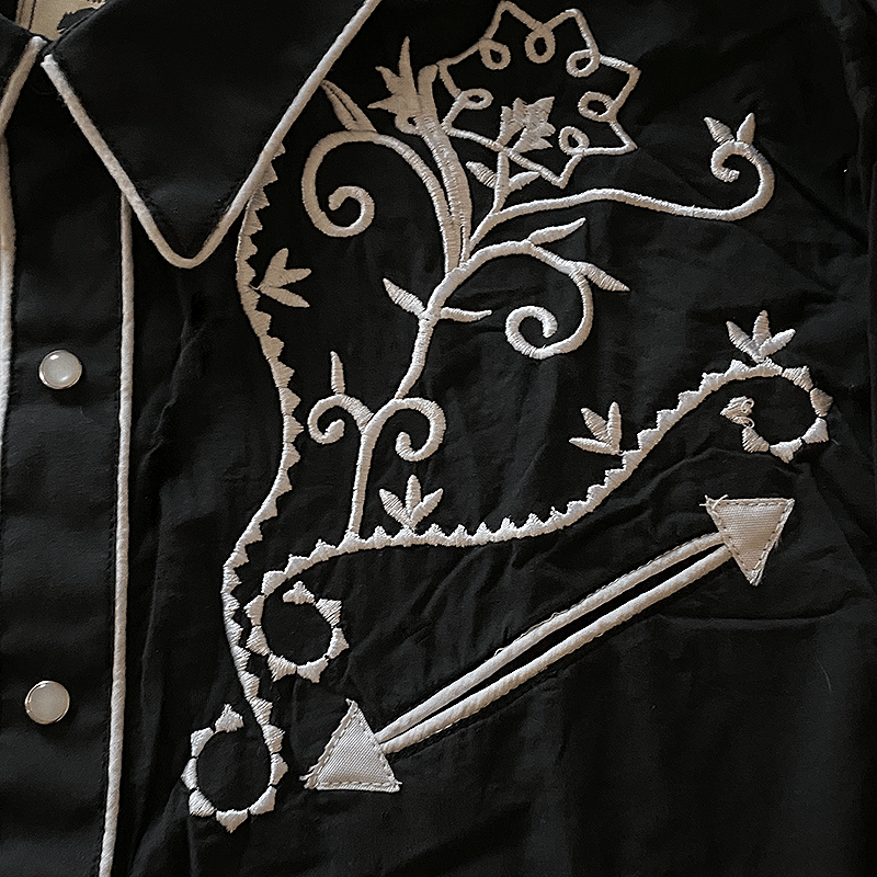 Embroidered Western Shirt