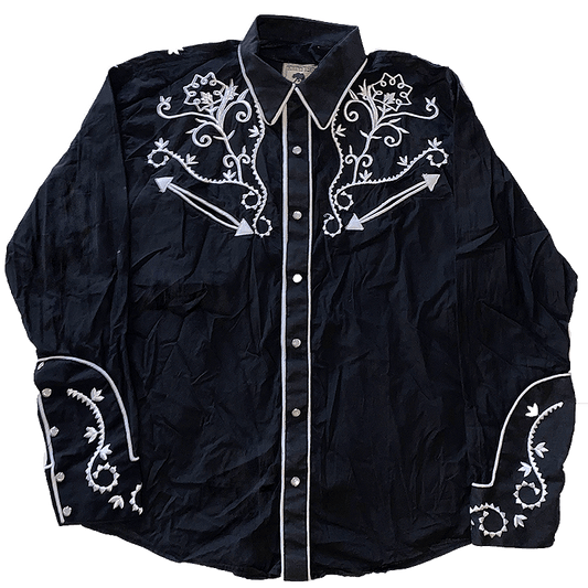 Embroidered Western Shirt