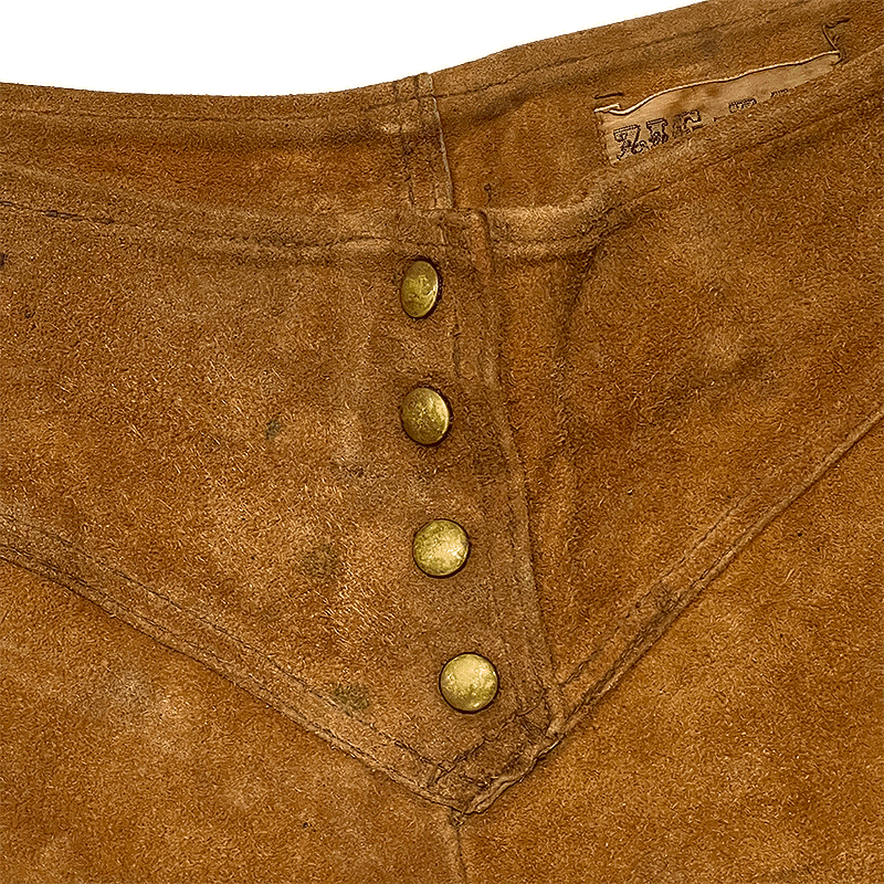 1960s US-Made Leather Pants