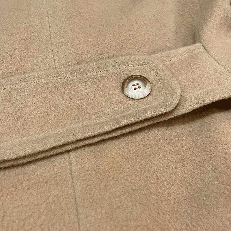 1960s "Union Made" Merino Wool Coat