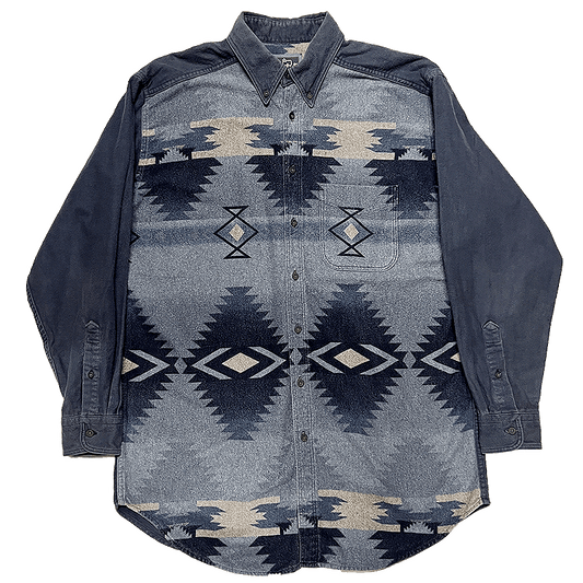 US-Made Aztec Flannel Shirt