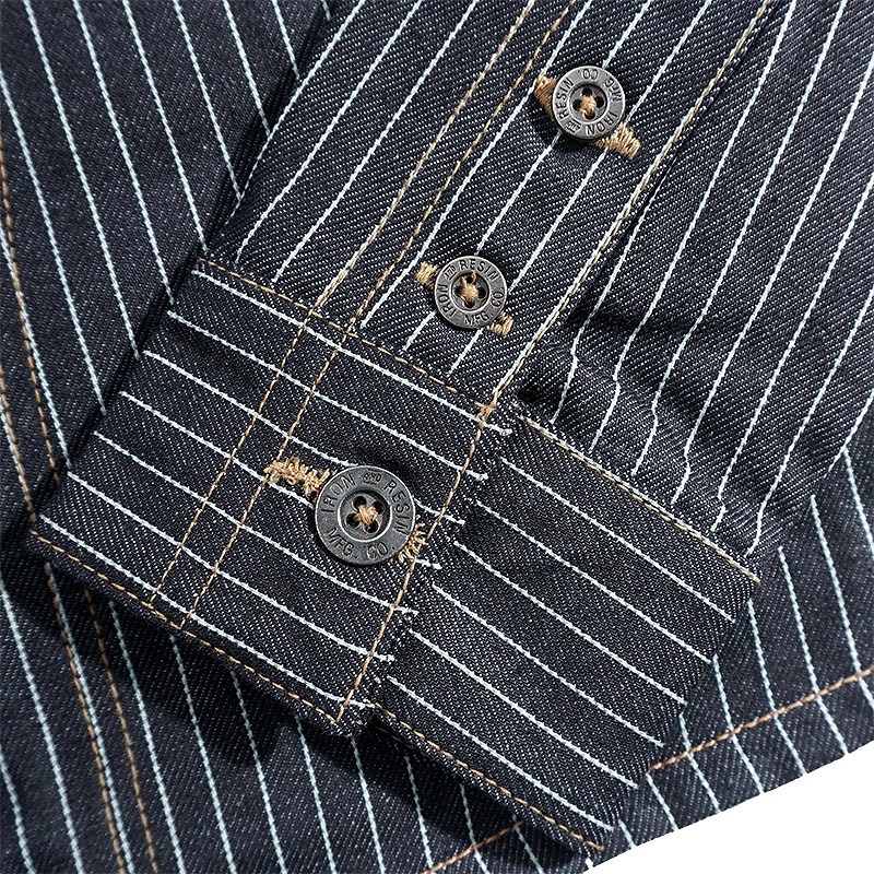 Dogtown Striped Denim Jacket