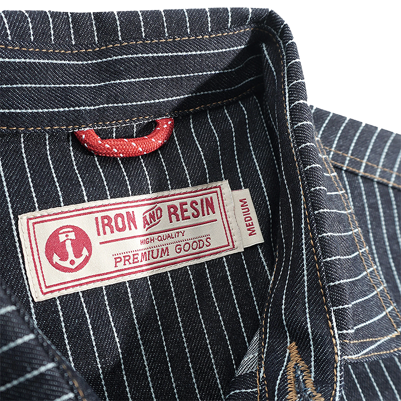 Dogtown Striped Denim Jacket