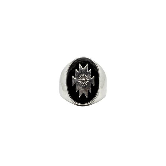 Southwestern Signet Ring, Black NEW!!