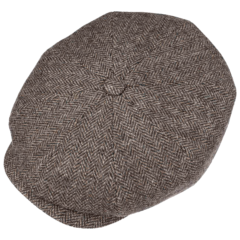 Hatteras Herringbone Flat Cap