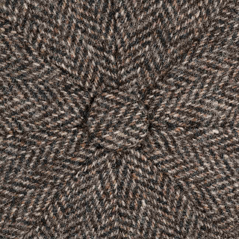 Hatteras Herringbone Flat Cap