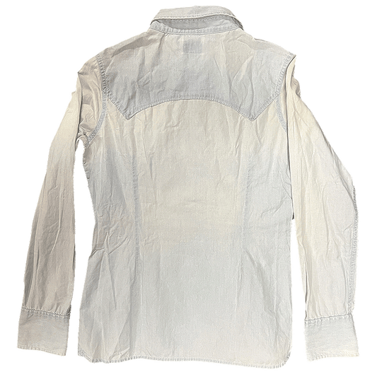 80s/90s Women's Western Denim Shirt