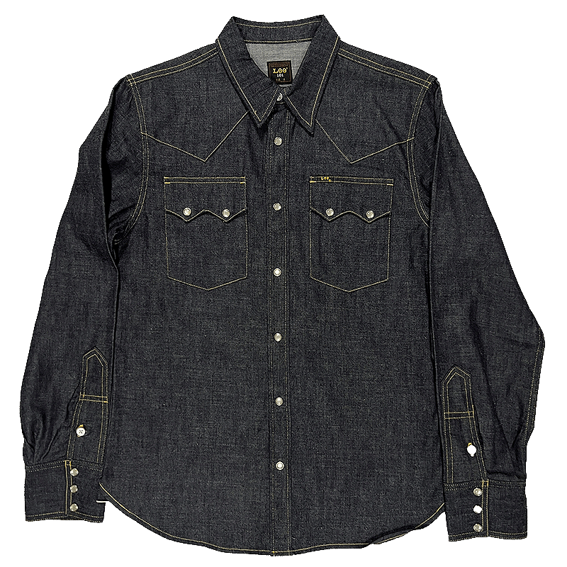 50s Style Western Denim Shirt – Lasso – The Americana Outfitter