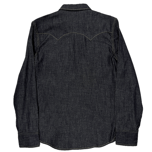 50s Style Western Denim Shirt