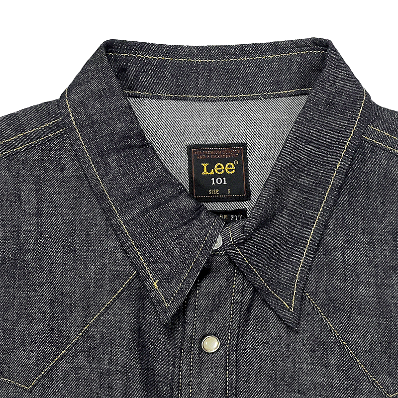 トップス 50s 60s BarC DENIM WESTERN SHIRT 1950s Slub Denim Western Shirt | 10 oz Twill Slub Denim