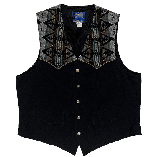 1990s US-Made Western Vest
