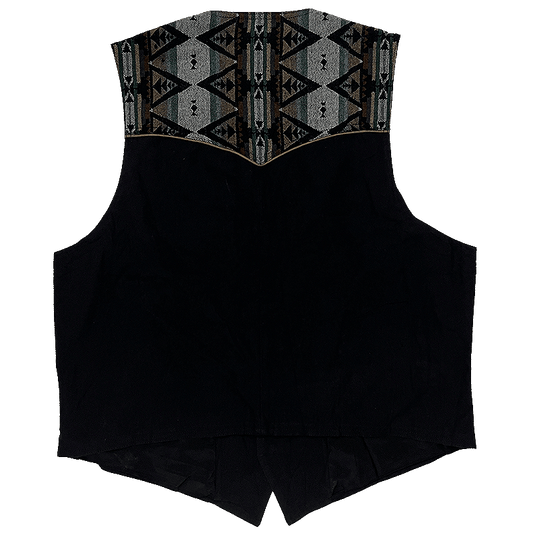1990s US-Made Western Vest