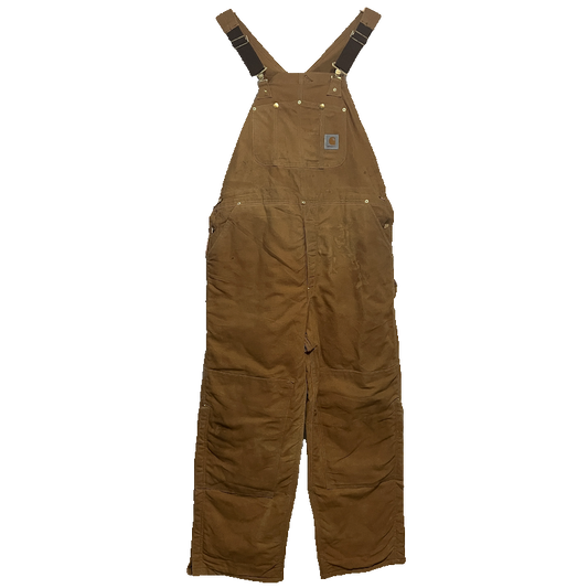 US-Made Lined Duck Bib Overall