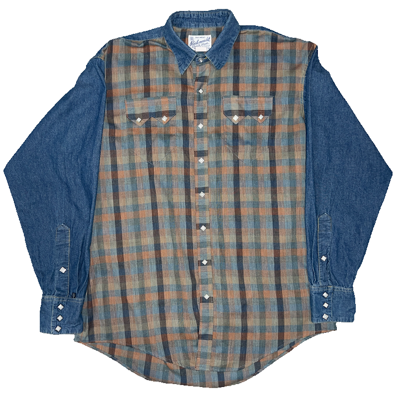 US-Made Western Denim Shirt