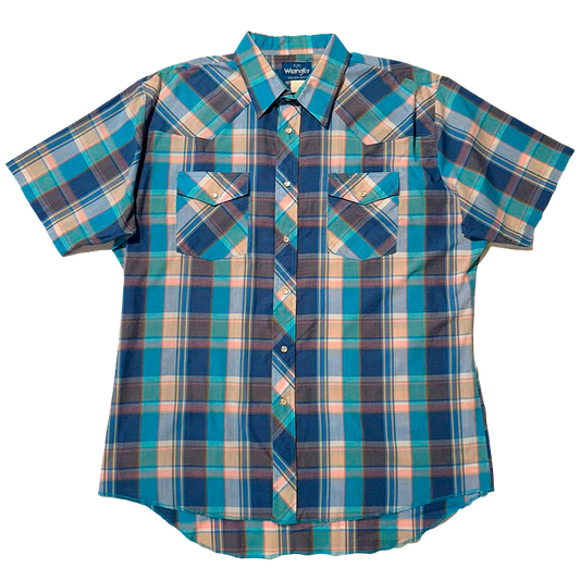 1990s Short Sleeve Western Shirt
