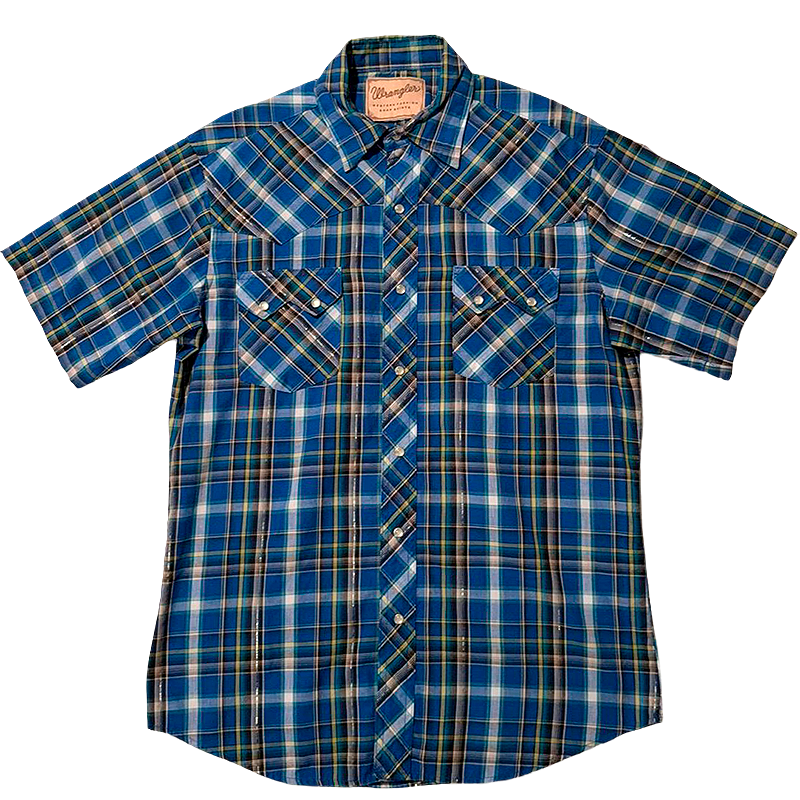 1980s Short Sleeve Western Shirt