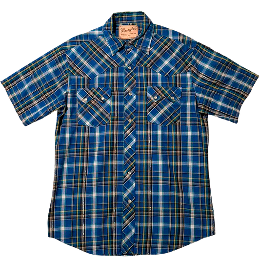 1980s Short Sleeve Western Shirt