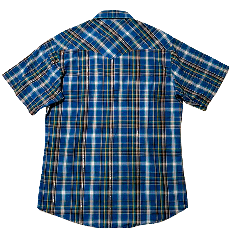 1980s Short Sleeve Western Shirt