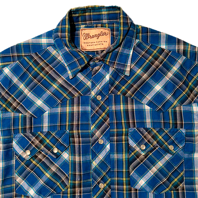 1980s Short Sleeve Western Shirt