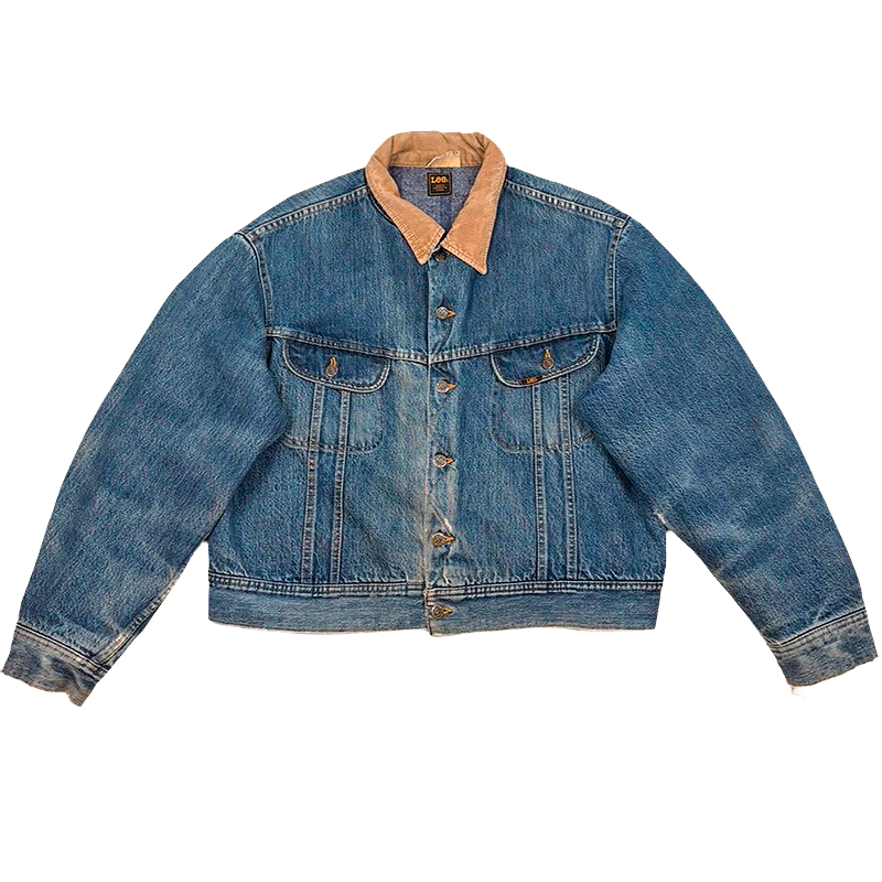 70s/80s Storm Rider Blanket-Lined Denim Jacket