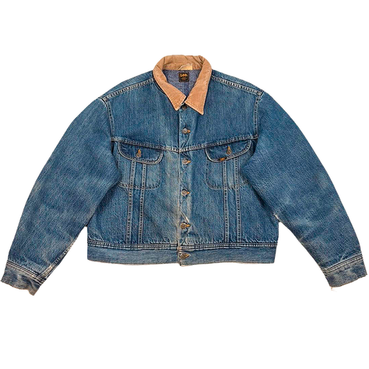 70s/80s Storm Rider Blanket-Lined Denim Jacket