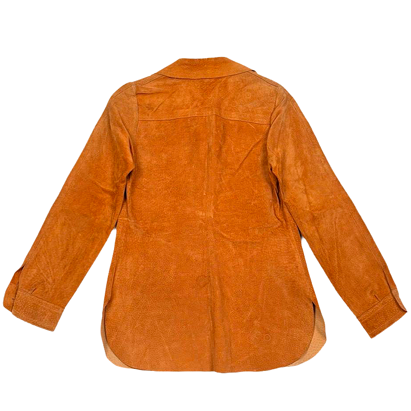 1970s Women's Suede Shirt