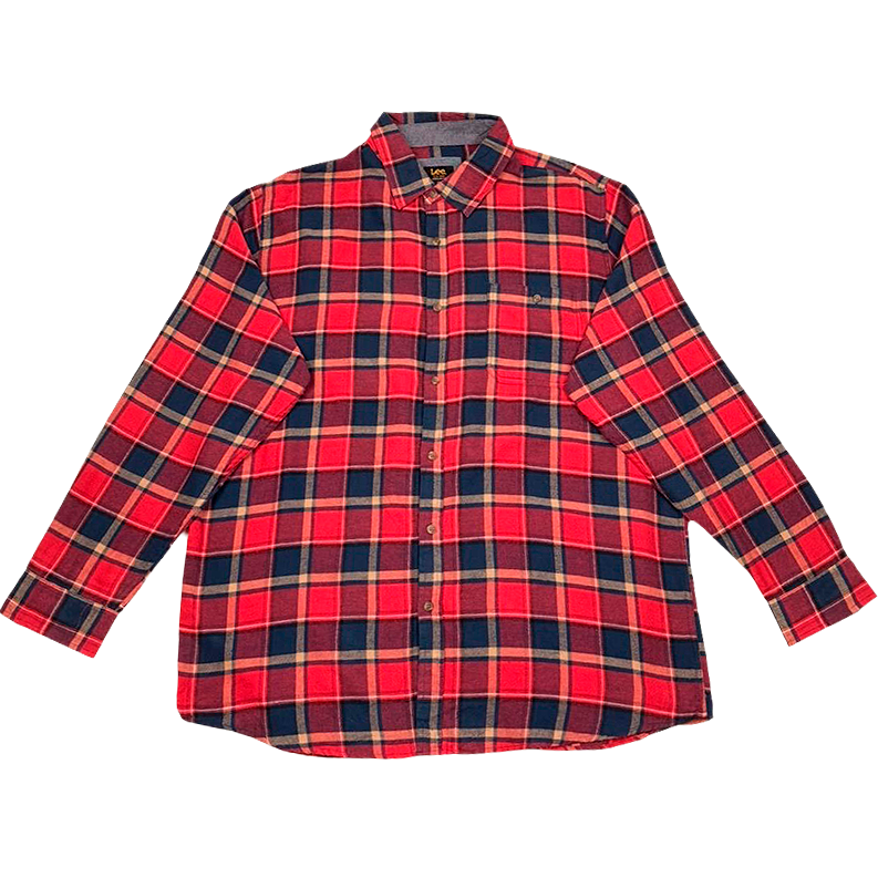 One-Pocket Flannel Shirt
