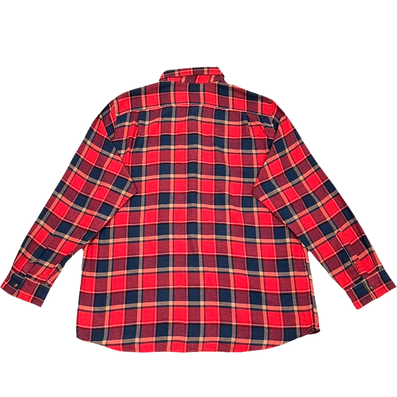One-Pocket Flannel Shirt