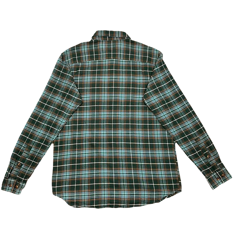 One-Pocket Flannel Shirt