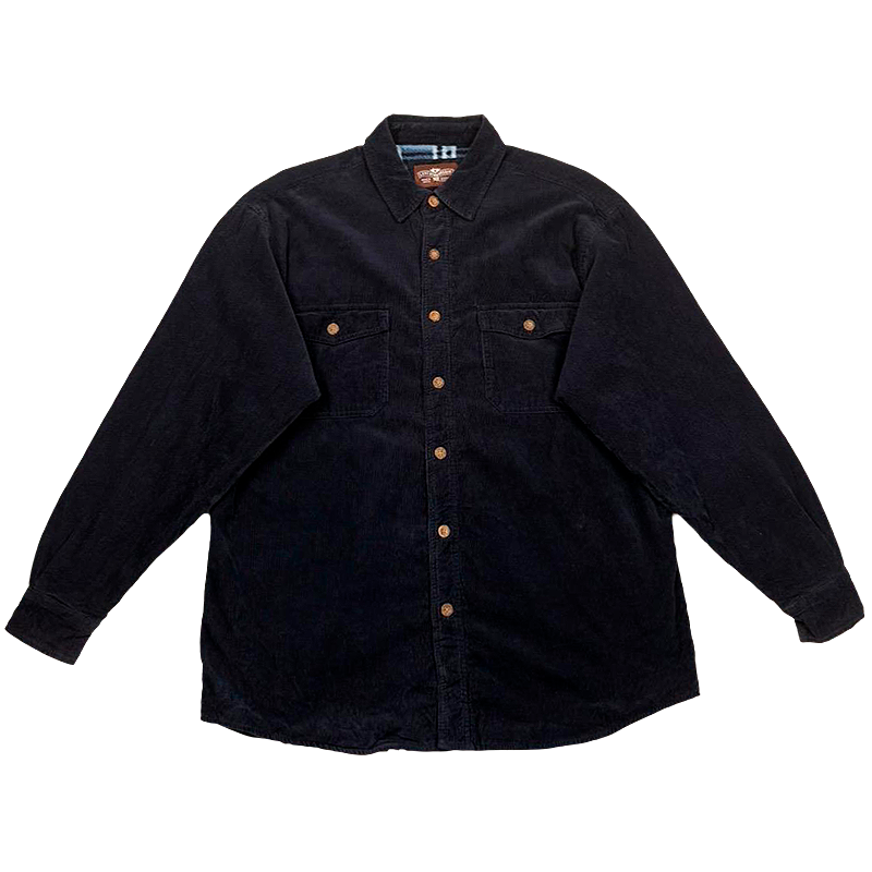 Fleece-Lined Corduroy Shirt