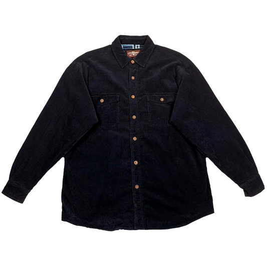 Fleece-Lined Corduroy Shirt