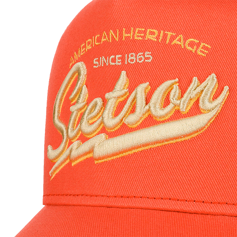 Since 1865 Trucker Cap, Salmon