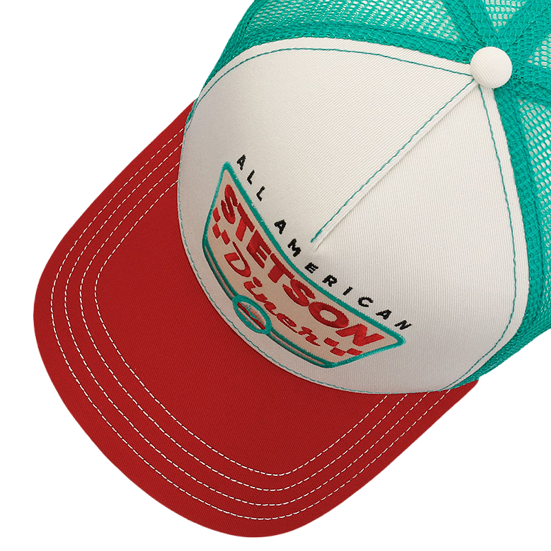 Stetson All American Diner Trucker Cap from above