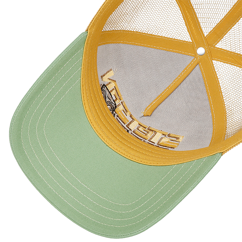 Stetson Aloha Honolulu Trucker Cap from underneath
