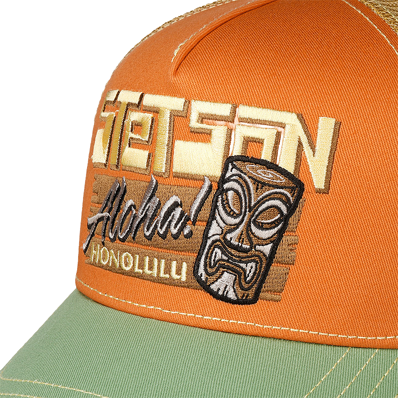 Stetson Aloha Honolulu Trucker Cap details