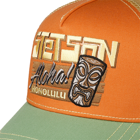 Stetson Aloha Honolulu Trucker Cap details